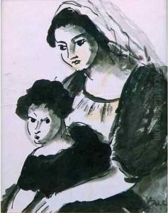 Femme Et Enfant. Femme Et Enfant.
