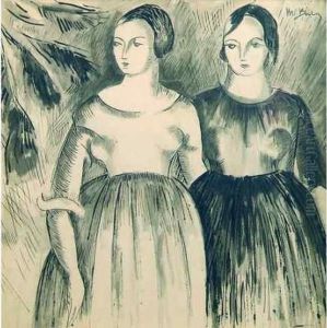 Les Deux Soeurs. by Madeleine Berly De Vlaminck
