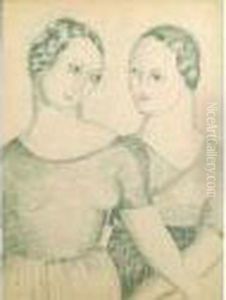 Les Deux Soeurs. by Madeleine Berly De Vlaminck