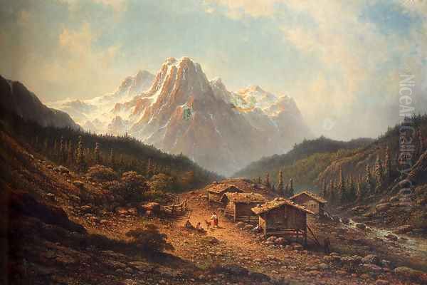 A Summer Day In The Alps - view 1