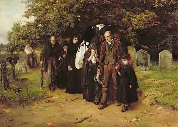 I am the Resurrection and the Life or The Village Funeral - view 1