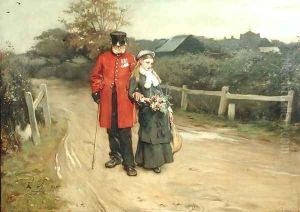 Going Home by Frank Holl