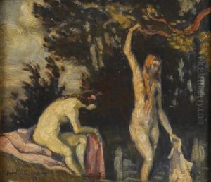 Femmes Sortant Du Bain by Emile Bernard