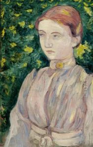 Portrait Of Madeleine Bernard by Emile Bernard