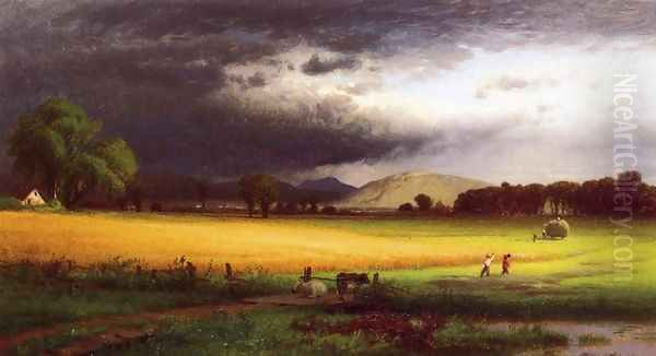 Harvest Scene - Valley of the Delaware - view 1