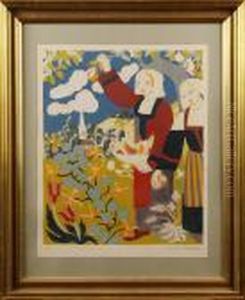 Tva Kvinnor by Emile Bernard