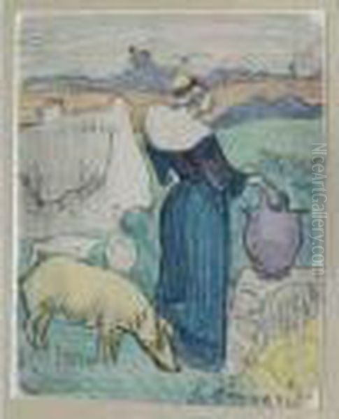 La Femme A La Cruche - view 1