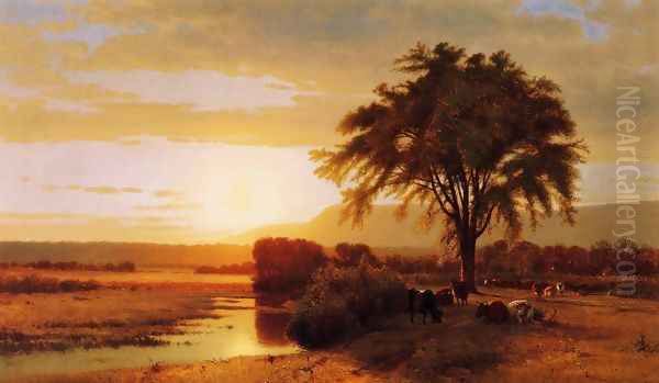 Sunset in the Valley - view 1