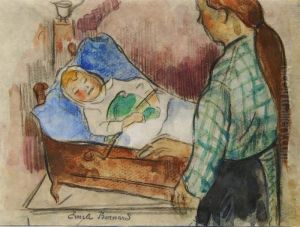 L""enfant Dans Le Berceau