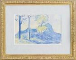 Mountainous Landscape by Emile Bernard