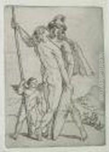 Mars Et Venus by Emile Bernard