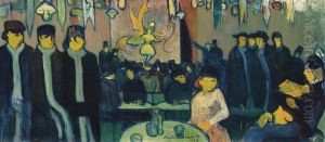 Le Tabarin Ou Cabaret A Paris by Emile Bernard