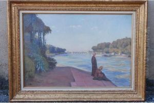 Le Nil Pres Dun Barrage by Emile Bernard