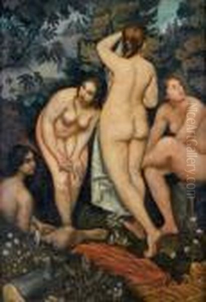 Les Baigneuses, 1909-1910 - view 1