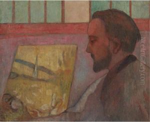 Portrait D'emile Schuffenecker by Emile Bernard