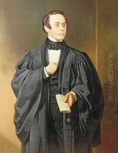 Pierre Le Sueur in his Advocates gown by William M. Hay