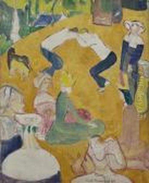 Les Lutteurs Bretons. 1889. - view 1