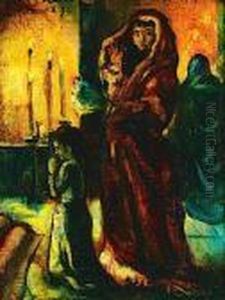 A L'eglise, Le Caire by Emile Bernard