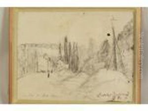 Le Pont De Pont Aven by Emile Bernard