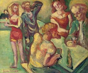 Au Cabaret by Emile Bernard