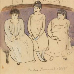 Les Trois Prostituees by Emile Bernard