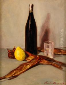 Stilleben Med Fiskar by Emile Bernard