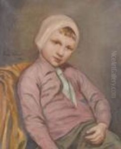 Jeune Garcon Assis by Emile Bernard