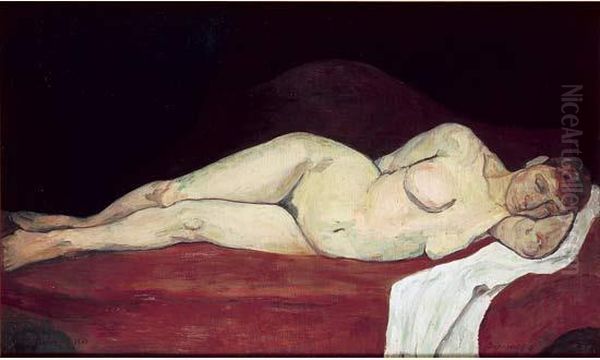 Femme Couchee Sur Un Divan, 1887. - view 1