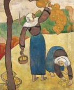 Paysannes Bretonnes by Emile Bernard