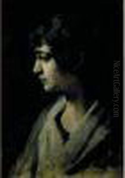 Etude De Profil Feminin - view 1
