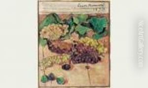 Nature Morte Aux Grappes De Raisins