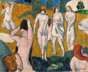 Baigneuses by Emile Bernard