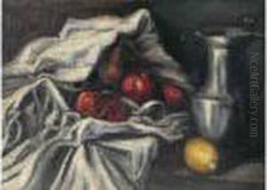 Composition Aux Pommes Et Au Pichet