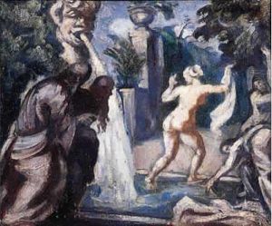 Suzanne Et Les Vieillards by Emile Bernard