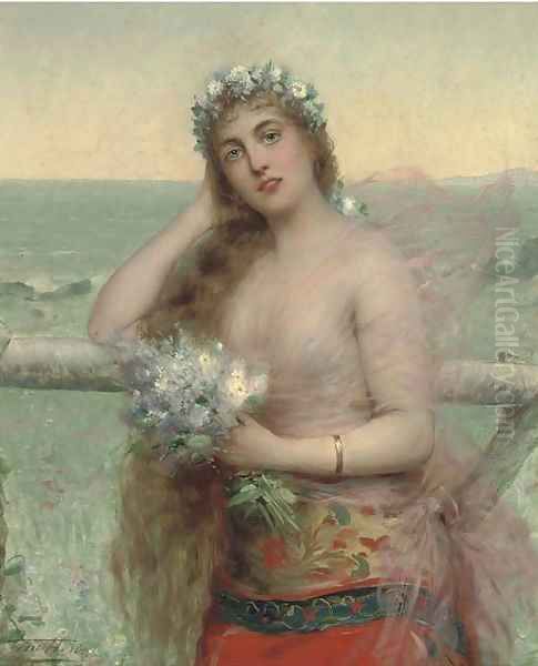 The flower girl - view 1
