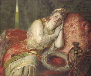 An odalisque by Leon Herbo