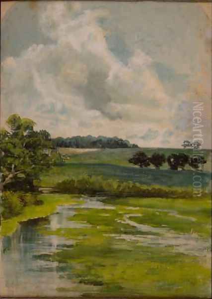 One of the Three Landscape Sketches - view 1