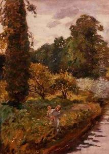 Watching for Barges by Sir Hubert von Herkomer