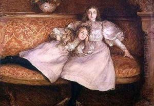 The Daughters of Baron von Erlanger by Sir Hubert von Herkomer