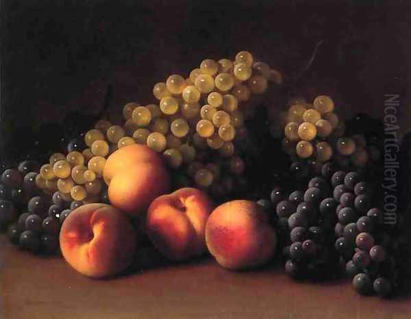Peaches and Grapes - view 1