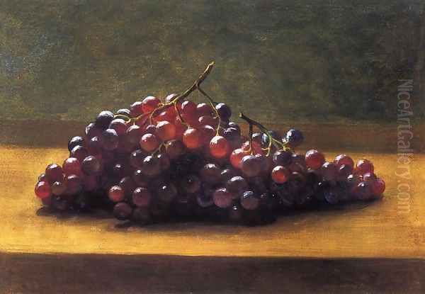 Grapes on a Tabletop - view 1