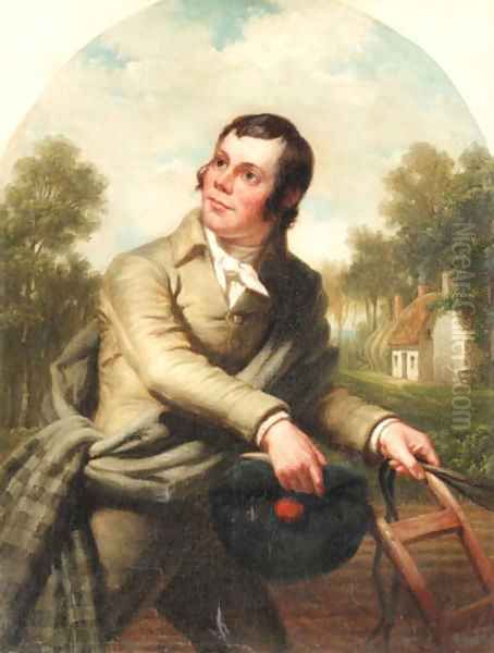 Portrait of Robert Burns - view 1
