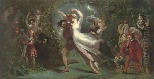 Dance macabre, a scene inspired by Goethe's Faust - view 1