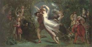 Dance macabre, a scene inspired by Goethe's Faust by Theodor Von Holst