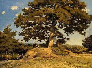 The Big Tree by Henri-Joseph Harpignies