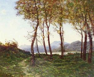 Environs De Menton, Le Royal by Henri-Joseph Harpignies