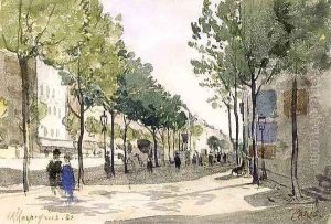 Un boulevard à Paris Un boulevard à Paris