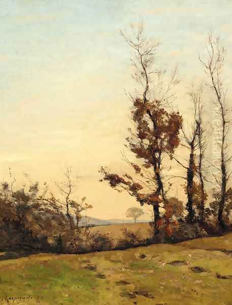 An autumn sunset - view 1