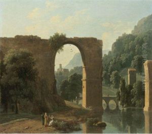 The Ruins Of The Bridge Of Augustus At Narni