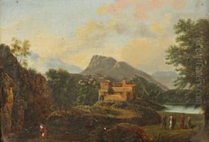 Paysage Au Chateau Anime Depersonnages